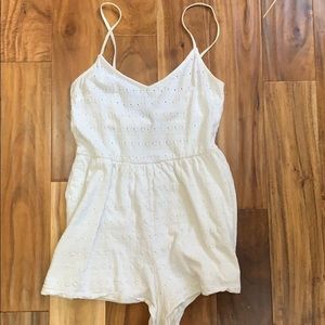 White romper